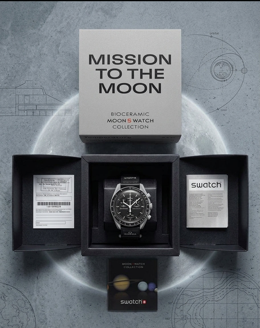 Omega x Swatch — Bioceramic MoonSwatch "Mission to the Moon"