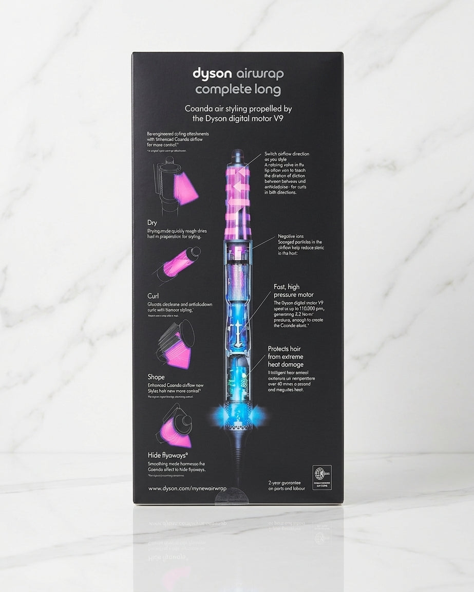 Dyson — Airwrap™ Complete Long Multi-Styler (Grigio/Oro)