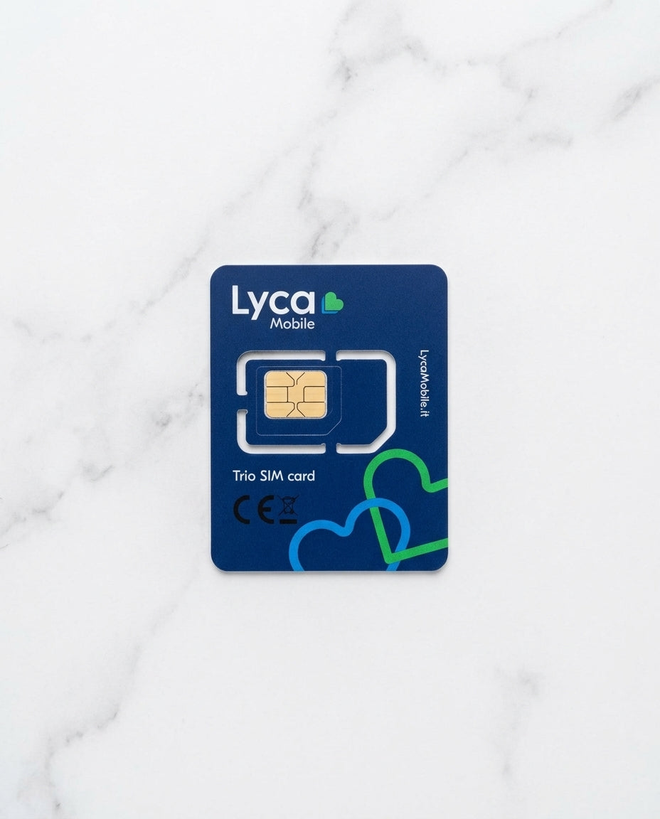 Lycamobile — SIM Card Ricaricabile (+39 Italia)
