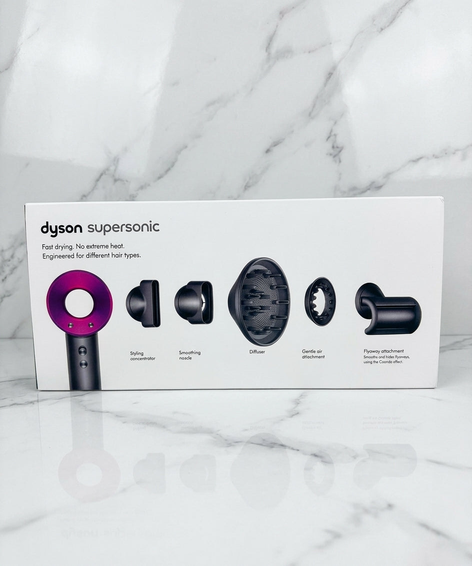 Dyson — Supersonic™ Hair Dryer (Grigio/ Rosa)