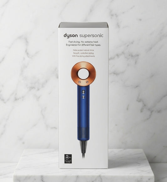 Dyson — Supersonic™ Hair Dryer (Blu / Oro)