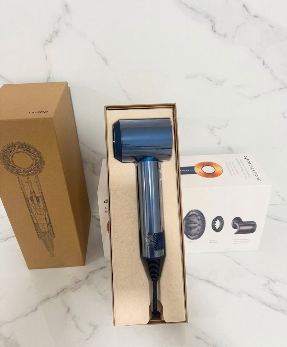Dyson — Supersonic™ Hair Dryer (Blu / Oro)