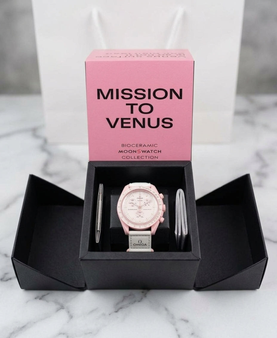 Omega x Swatch — Bioceramic MoonSwatch "Mission to Venus" (SO33P100)