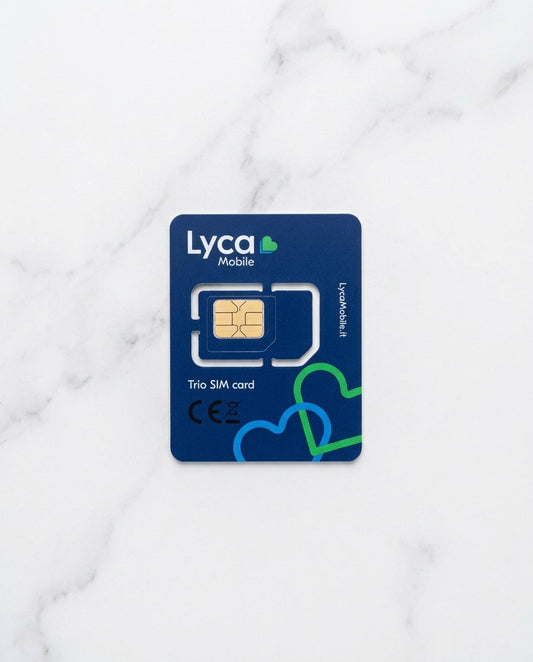 Lycamobile — SIM Card Ricaricabile (+39 Italia)